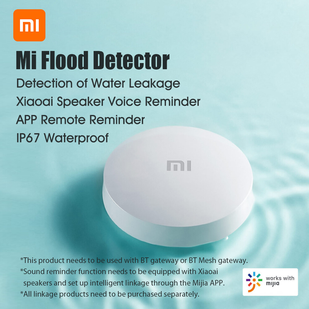 Xiaomi Water Sensor Smart App Leak and Drip Alert Leak Detector Flood Z9H7