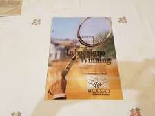 Advertising Italian Pubblicità * TENNIS * NAVA RACCHETTE ( 1980 )