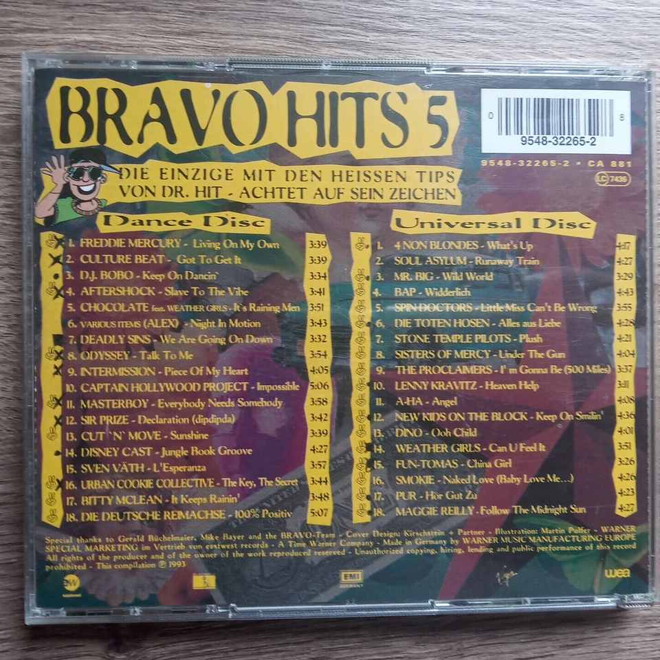 Bravo Hits Vol 5 (2CDs) - Bild 2 von 2