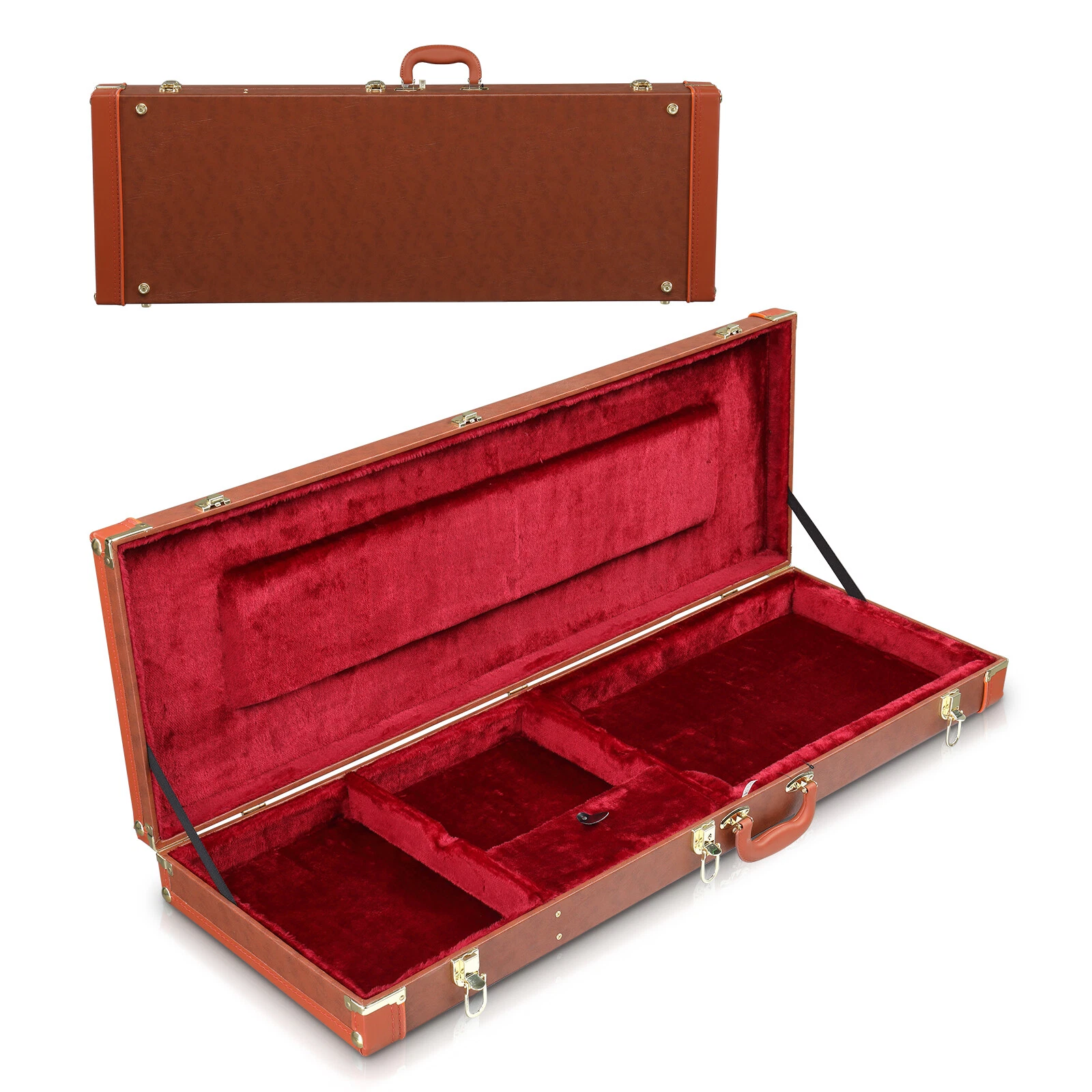 Ktaxon Cases Hard-Shell Wood Case for TL ST 170 Electric Guitar With Lock Keys Review