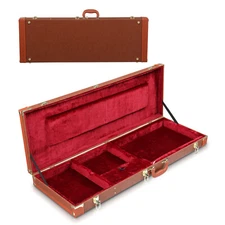 Ktaxon Cases Hard-Shell Wood Case for TL ST 170 Electric Guitar With Lock Keys