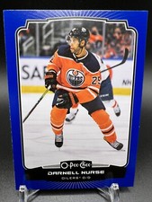 2022-23 O-Pee-Chee Hockey BLUE Border Darnell Nurse #63 OILERS