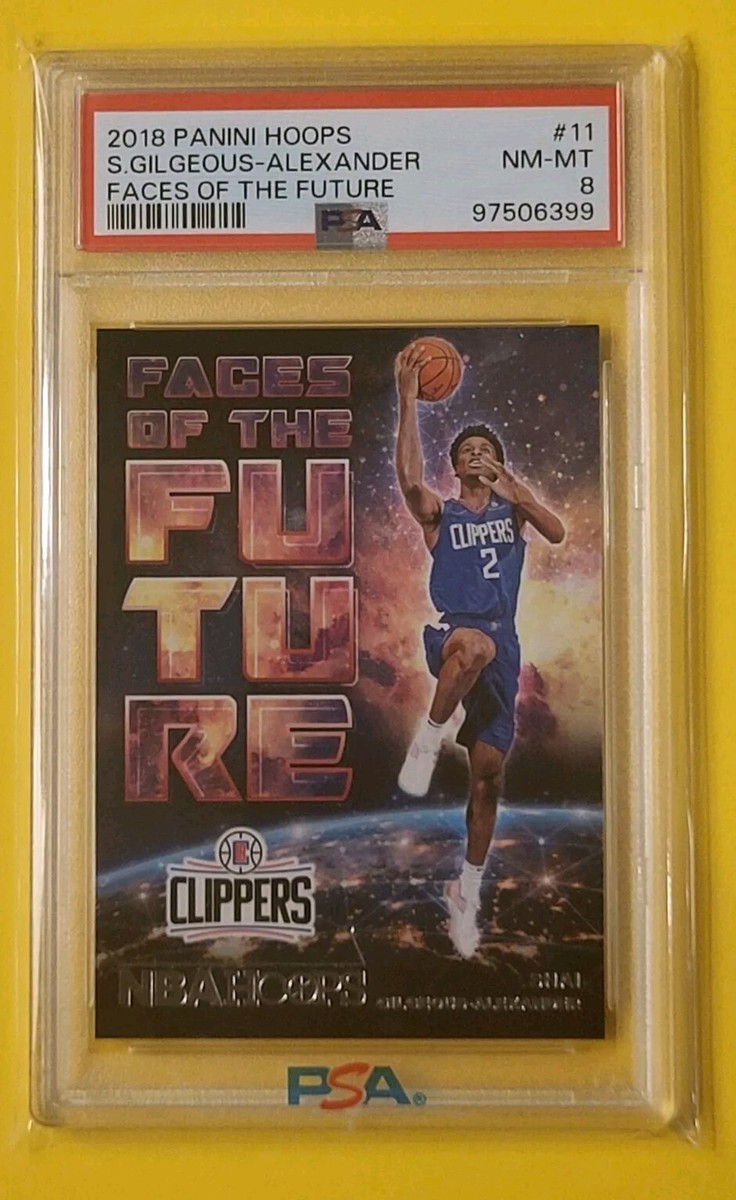 2018-19 Panini NBA Hoops - Faces of the Future Shai Gilgeous