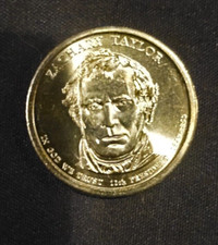 U.S Coin Zachary Taylor uncirculated one dollar Coin 1849-1850 