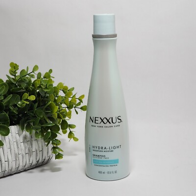 Nexxus Hydra-Light Weightless Moisture Shampoo Minerals Protein 13.5 fl oz 400ml