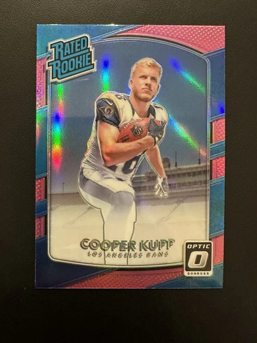 2017 Donruss Optic Rated Rookie #179 Cooper Kupp Pink Prizm Holo Refractor RC🔥!