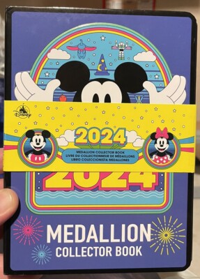 Disneyland Resort 2024 Medallion Collector Book Coin Album New | eBay