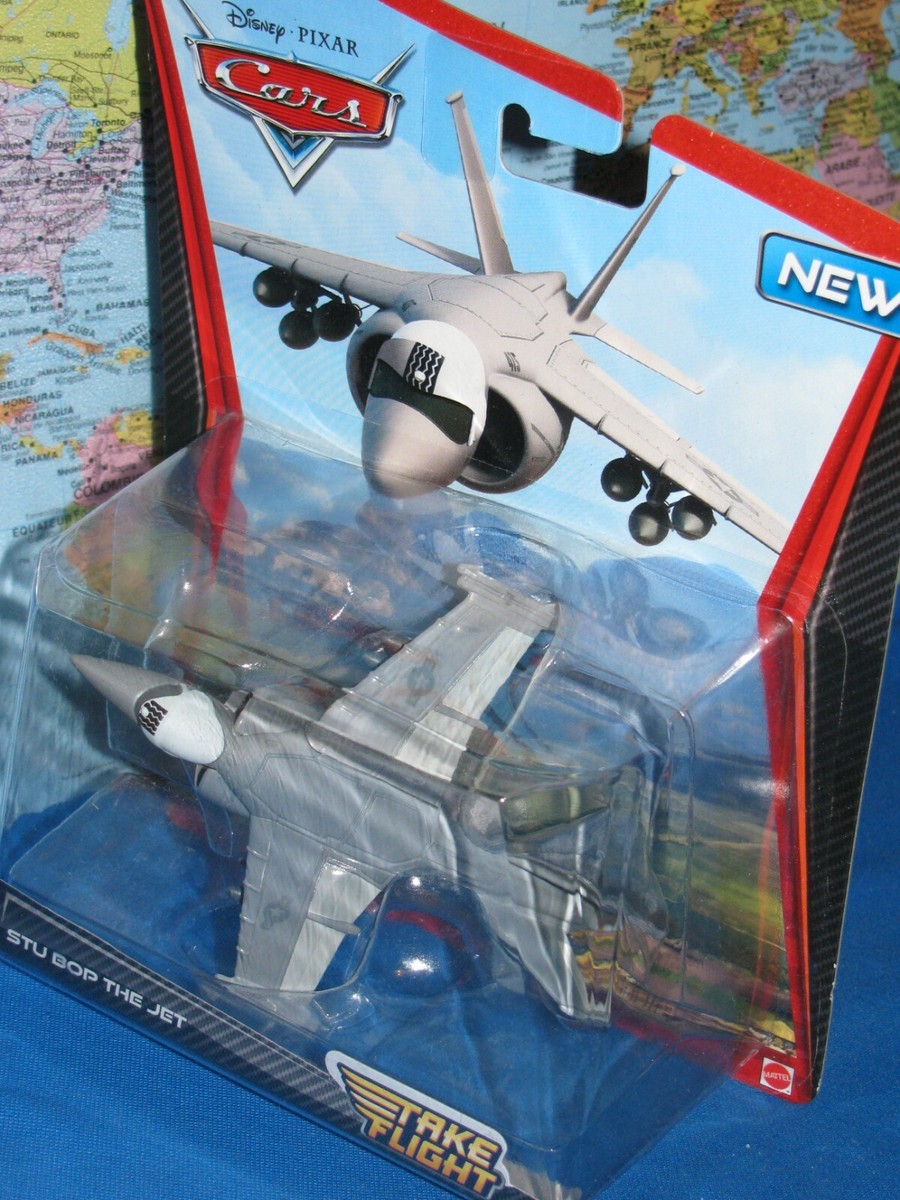 DISNEY PIXAR CARS TAKE FLIGHT STU BOP THE JET DULUXE ***BRAND NEW