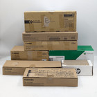 Toshiba, Canon, Lexmark, Hp & More Assorted Waste Toner Containers Lot of 8