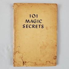 101 Magic Secrets Book Will Dexter 1958 Arco Publishing NY Stan Lane Illustrator