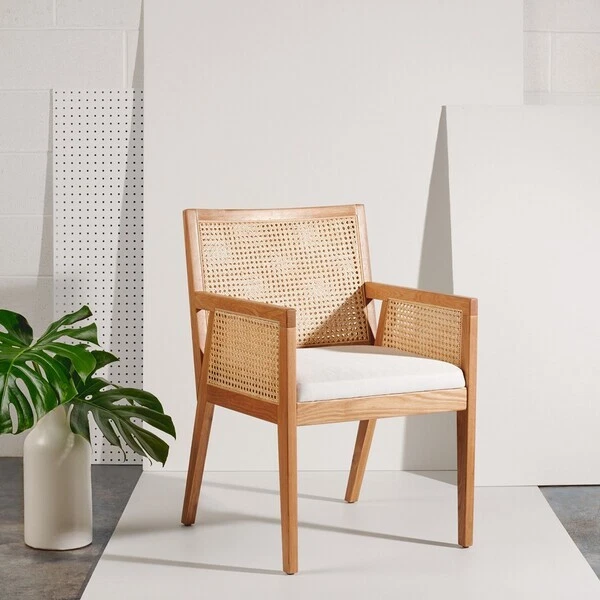 Safavieh rattan dining chair sale