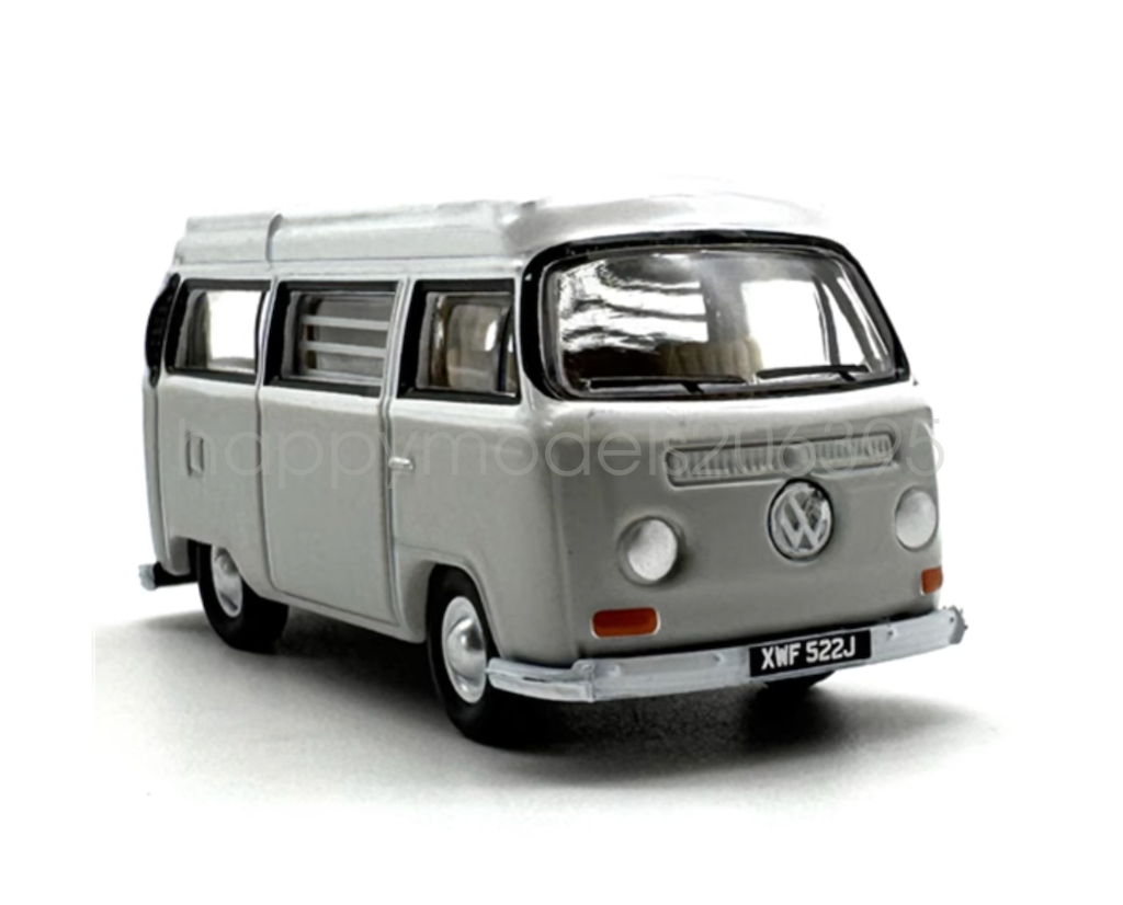 1:76 For VW Camping Mini Van Sports Model Diecast Metal Car Collection