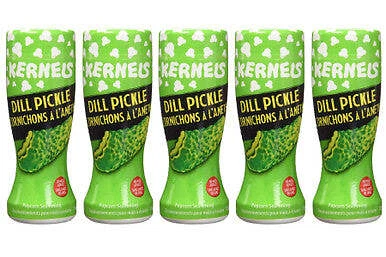 Kernels Dill Pickle Popcorn Seasoning 110g 5 Pack Imported