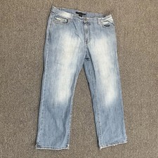 Vintage Calvin Klein Jeans Mens 40 Light Wash Easy Fit Straight Denim