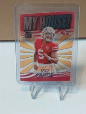 TREY LANCE 2021 Panini Clearly Donruss MY HOUSE Die-Cut ROOKIE 49ers NDSU RC SSP