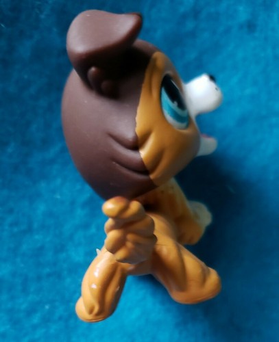 Littlest Pet Shop LPS RARE - 237 Collie Open Mouth Leg Up Blue Eyes Red Magnet - 第 7/8 張圖片