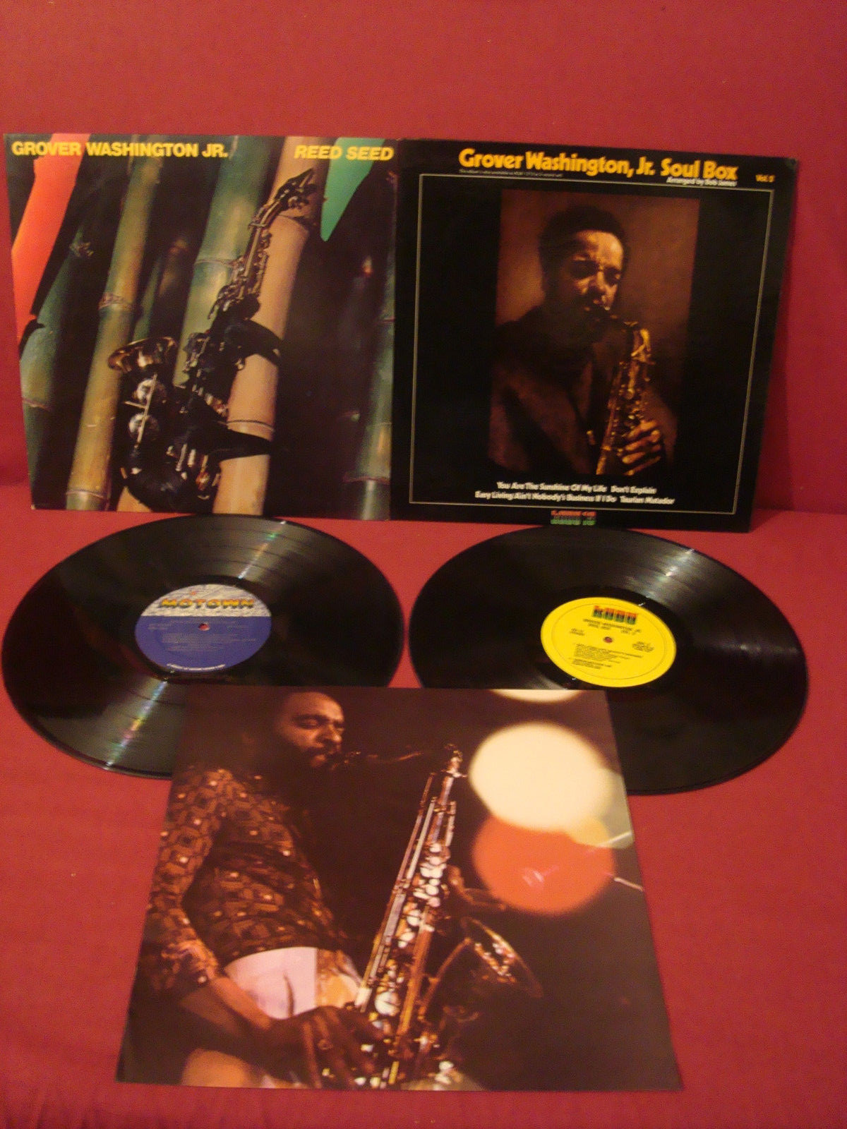 GROVER WASHINGTON JR SOUL BOX VOL 2 REED SEED VAN GELDER KUDU MOTOWN