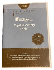 Creative Memories STORYBOOK CREATOR PLUS Content Collection DIGITAL VARIETY New