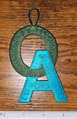 Order of the Arrow OA WWW 2023 E13 Forum Boy Scout BSA Patch