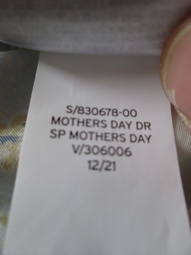 NEW Baby Gap 5 Years Dress Mother's Day Blue Floral Flutter Cotton Cap Elastic - Picture 5 of 9
