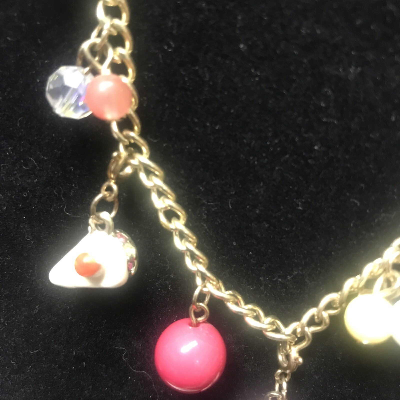 Betsey Johnson candy necklace Gem