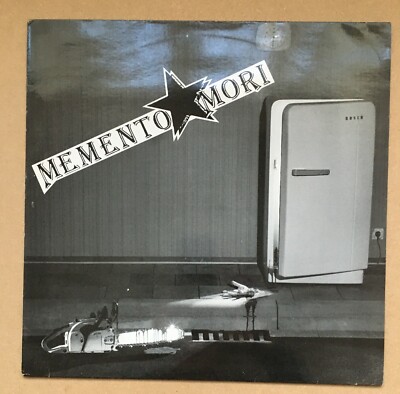 Memento Mori Debut 1988 LP Red Vinyl Dissonance Records West Germany Hardcore
