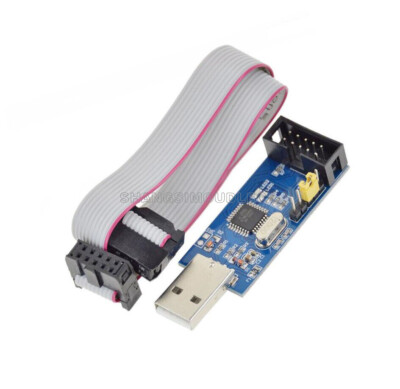 USBASP AVR Programmer Adapter - Downoader 10 Pin Kabel ATTiny USBISP NEW