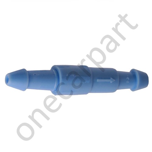 5X New UNIVERSAL One way WINDSCREEN SCREENWASH IN LINE PIPE JOINER CONNECTOR 4MM - Picture 2 of 5