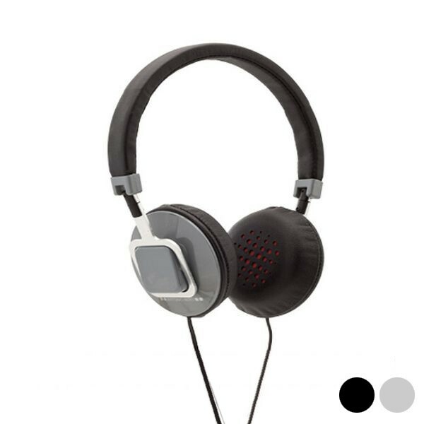 Casque filaire 3.5 mm pour télétravail et visio en similicuir