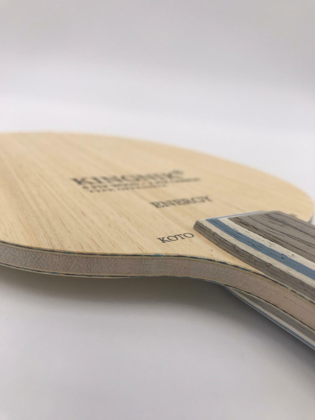 Kingnik Energy Table Tennis Blade Similar Build As A Viscaria + Case