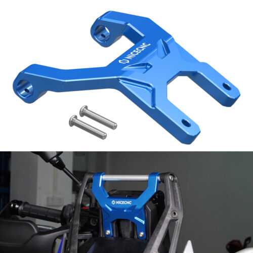 1X Blue CNC-machined Dash Stabilizer For Yamaha Tenere 700 XTZ700 2019-2023 2024 - Picture 1 of 11