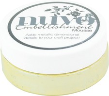 2 Pack - Nuvo Embellishment Mousse-Lemon Sorbet - NEM-805