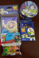 Disney Pixar Toy Story Lot - Memo Pads, Stickers, Crayons, BandZ