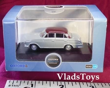 Oxford Auto Diecast 1/76 Scale Vauxhall Victor FB - Red / Gull Grey 76FB001