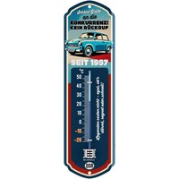 Lanolu Thermometer Ddr Auto 8X28Cm Im Retro Stil