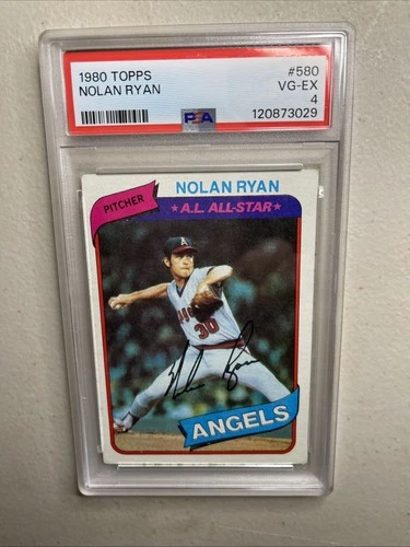 1980 Topps - Nolan Ryan #580 VG-EX