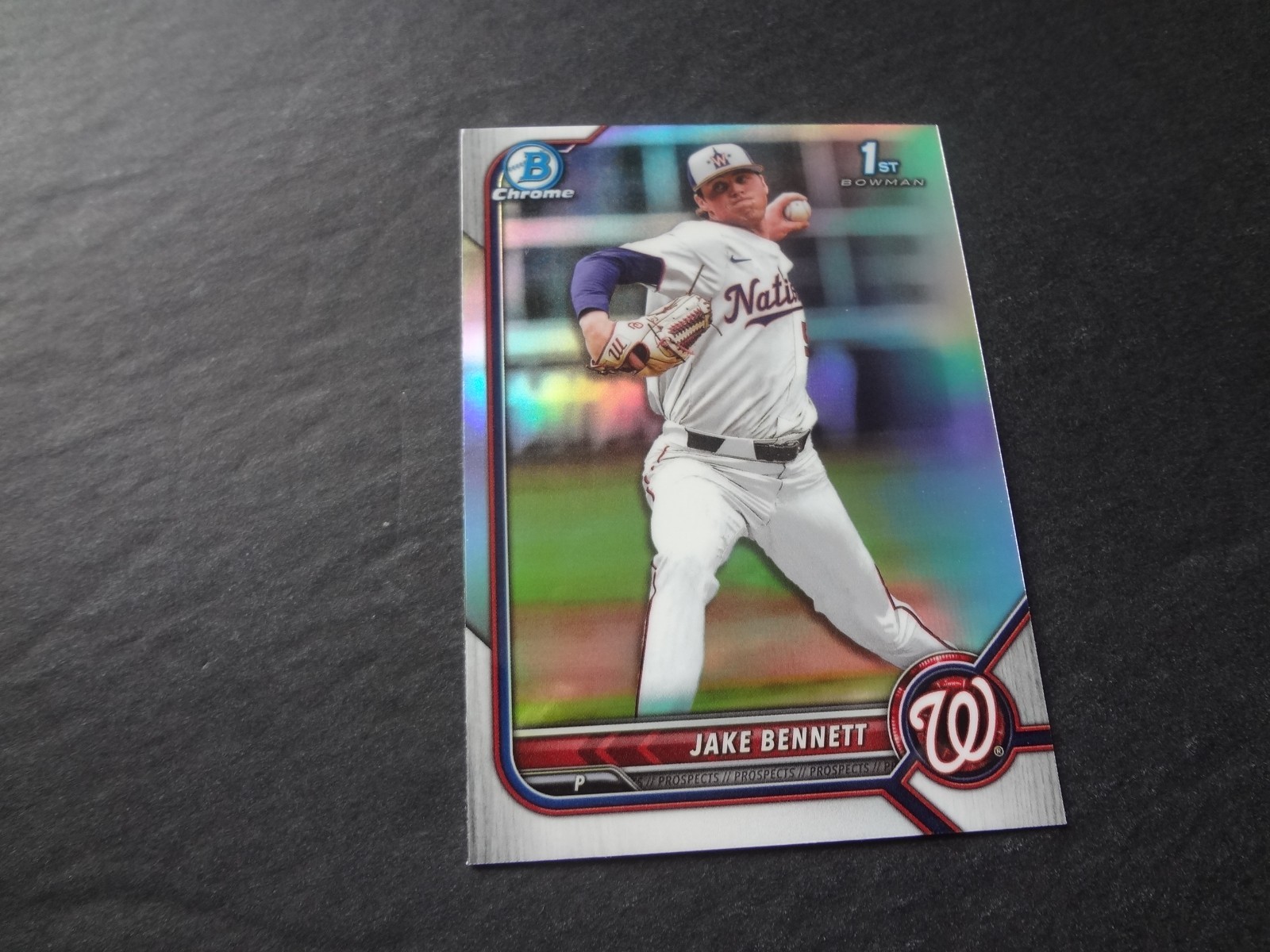 2022 Bowman Draft Chrome Refractor Jake Bennett 1st Rookie BDC141 RC Boston