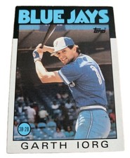 1986 Topps #694 Garth Iorg Toronto Blue Jays MLB Baseball Card (O8