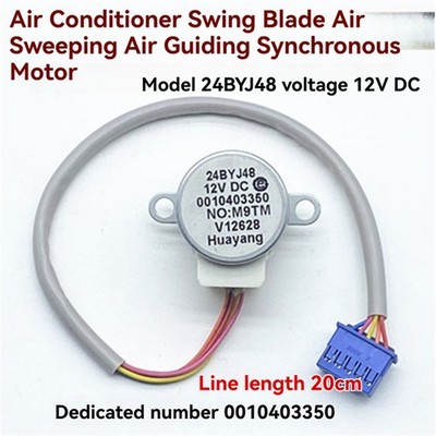 Für Haier 24BYJ48 Luftführung Synchronomotor DC12V Swing Blade Ventilator Motor