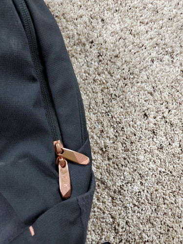 The North Face Isabella Backpack Black Pink Padded Outdoor - Picture 5 of 22