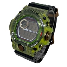 Casio G-Shock GW-9407KJ-3JR Black Clear Green Used Watch