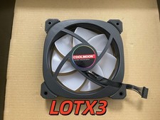 3 Pack ARGB 120mm LED COOLMOON 5V 7PIN Case Fan