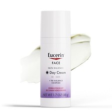 Eucerin Face Skin Balance Facial Day Cream For All Skin Types 1.7oz./48g New
