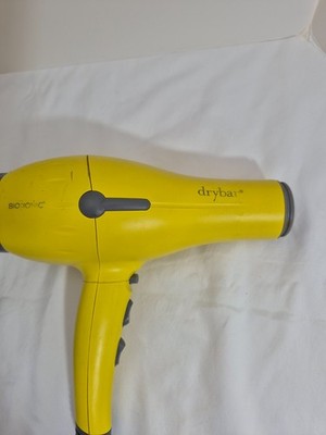 Drybar Buttercup  Ceramic Ionic Blow Dryer 1800-1875W Yellow w/ Diffuser WORKS