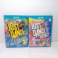 Just Dance: Disney Party 2 & Just Dance 2016 (Nintendo Wii U, 2015) Tested