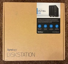Synology 2-Bay NAS DiskStation Diskless (DS718+), 8 GB RAM
