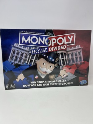 Monopoly House Divided - Hasbro Republican Democrat White House Board Game *NEW*