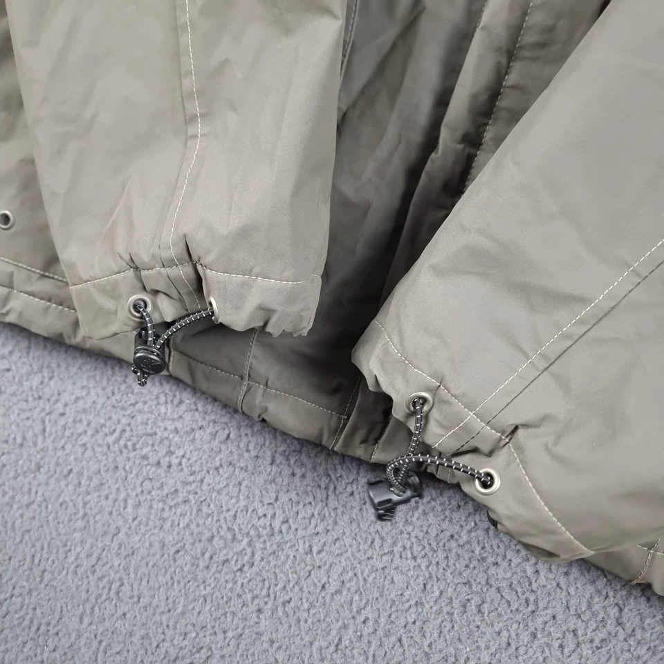 Chaqueta De Colección CALVIN KLEIN Para Hombre 2XL Verde Goma Cremallera Completa Forrada Años 90 Foto 4 de 4