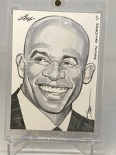 DEION SANDERS  2013 LEAF Best of  1/1  HOF STEVE STANLEY ONE of ONE