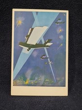 CARTOLINA VINTAGE REGIA AERONAUTICA  BOERI VENTENNIO 